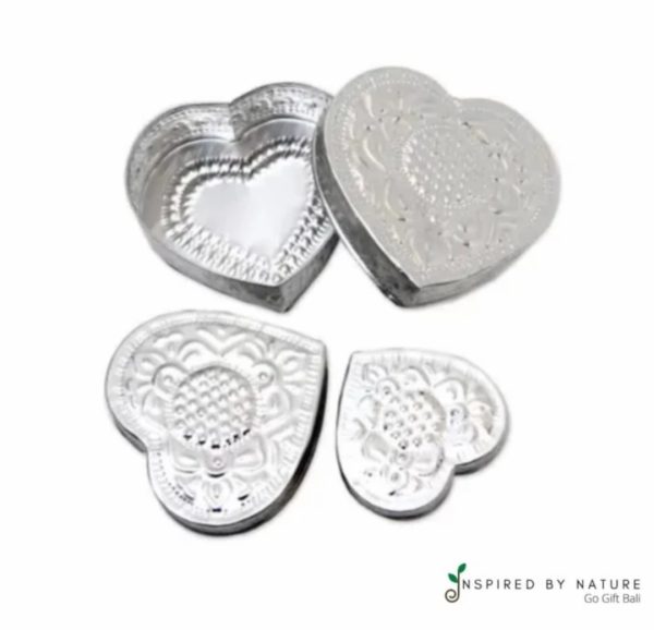 Heart aluminium box
