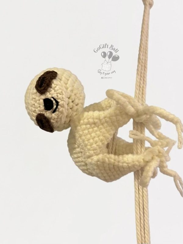 Sloth Crochet Doll