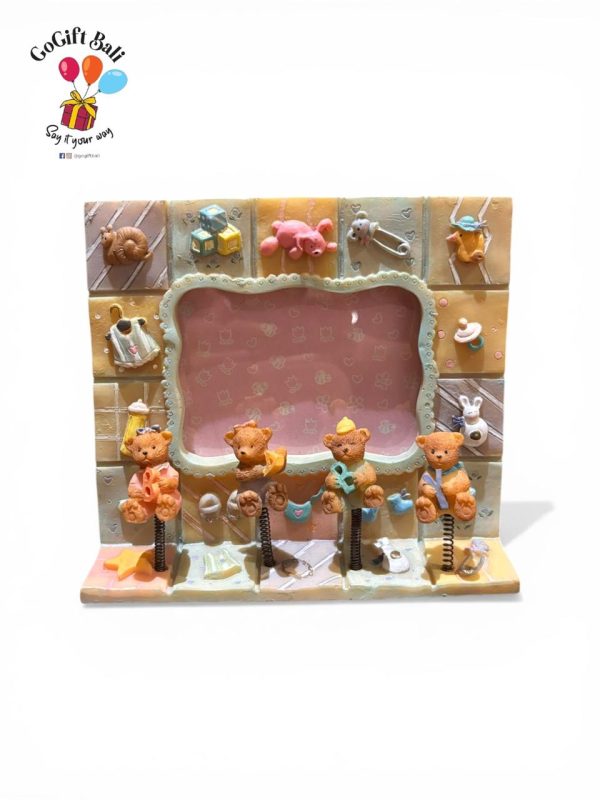 Frame Baby with 4 Bear