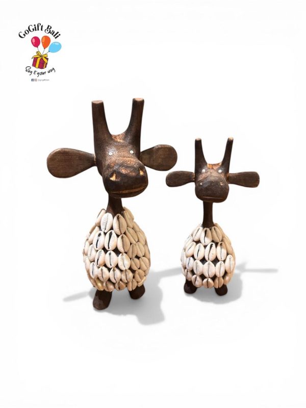 Giraffe Shell Antique Set